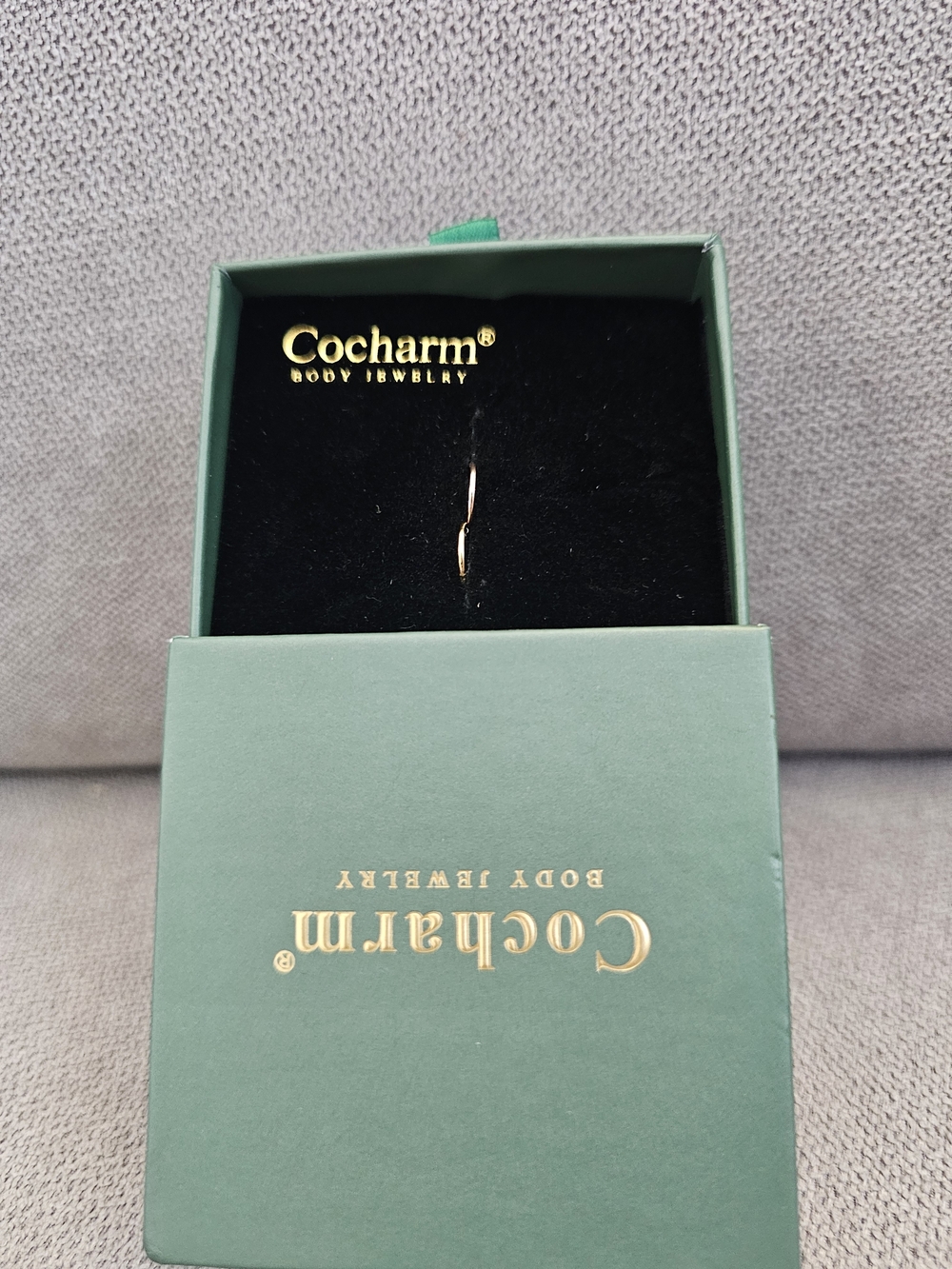Cocharm 14K Solid Gold Small Tiny 20g Nose Rings (QTY- 2)